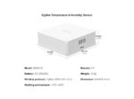 سنسور دما و رطوبت هوشمند SONOFF SNZB-02 دارای ارتباط ZigBee - Image 7