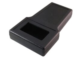 جعبه برد پلاستیکی دستی مشکی سایز 157x94x25mm