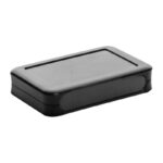 جعبه برد پلاستیکی مشکی وارداتی مدل ABD169-A2 سایز 123x79x27mm - Image 2