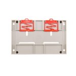جعبه ریلی Rail Box سفید وارداتی 155x110x60mm - Image 4