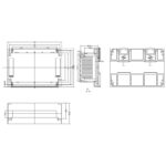 جعبه ریلی Rail Box سفید وارداتی 155x110x60mm - Image 5