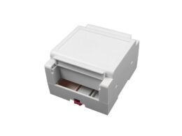 جعبه ریلی Rail Box سفید وارداتی مدل ABR133-A1 سایز 80x95x56mm