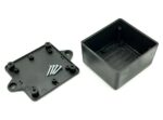 جعبه برد پلاستیکی مشکی پیچ خور مدل BMW-B سایز 75x70x45mm - Image 2