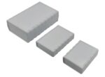 جعبه برد پلاستیکی چهار تکه سفید مدل BMD سایز 134x90x45mm - Image 3