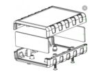 جعبه برد پلاستیکی چهار تکه سفید مدل BMD سایز 134x90x45mm - Image 5