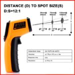 دماسنج - ترمومتر لیزری غیر تماسی بنتک BENETECH مدل GM320 - Image 13