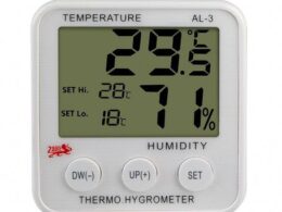 دماسنج و رطوبت سنج دیجیتالی آلارم دار AL-3
