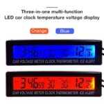 دماسنج و ساعت دیجیتال خودرو مدل EC88 - Image 12