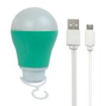 لامپ اضطراری LED آویزی 5W با کابل USB و Micro usb - Image 2