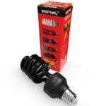 لامپ بلک لایت 40 وات UV کم مصرف پایه E27 - Image 4
