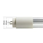 لامپ مهتابی LED سفید آفتابی 220V هیت سینک دار 120 سانتیمتر - Image 2