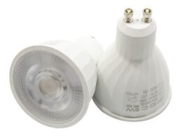 لامپ هالوژن 8 وات پایه استارتی سفید طبیعی لنز دار مارک EDC