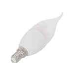 لامپ SMD شمعی اشکی 7 وات مات سفید مهتابی مارک EDC - Image 2