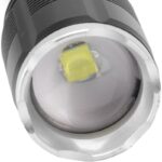 چراغ قوه پلیسی زوم دار P50 مدل XA-P11 با چراغ بغل COB دو حالته - Image 5