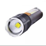 چراغ قوه پلیسی زوم دار P50 مدل XA-P11 با چراغ بغل COB دو حالته - Image 7