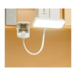 چراغ مطالعه شارژی گیره دار مدل QP-2208 - Image 3