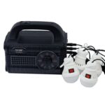 چراغ و پاوربانک خورشیدی اسپیکردار مدل NS-S90LS - Image 3