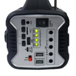 چراغ و پاوربانک خورشیدی اسپیکردار مدل NS-S90LS - Image 8