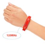 تگ RFID دستبندی سیلیکونی 125KHZ طرح شیائومی رنگ قرمز - Image 4