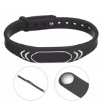 تگ RFID دستبندی سیلیکونی 125KHZ طرح شیائومی رنگ مشکی - Image 2