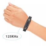 تگ RFID دستبندی سیلیکونی 125KHZ طرح شیائومی رنگ مشکی - Image 3