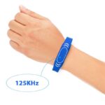 تگ RFID دستبندی سیلیکونی 125KHZ طرح شیائومی رنگ آبی - Image 5