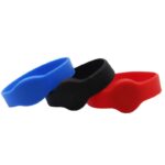 تگ RFID دستبندی سیلیکونی 125KHZ قطر 60mm رنگ آبی - Image 2