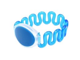 تگ RFID دستبندی فنری 125KHZ رنگ آبی