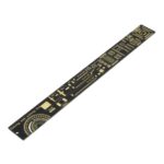 خط کش PCB پکیج های قطعات الکترونیک 25 سانتی متری طرح A