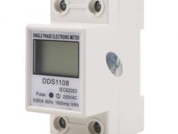 پاورمتر و توان سنج تک فاز مدل DDS1108