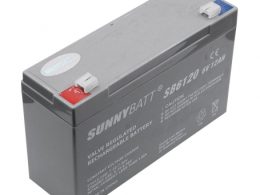 باتری خشک 6 ولت 12 آمپر ساعت مارک SUNNYBATT