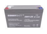 باتری خشک 6 ولت 12 آمپر ساعت مارک SUNNYBATT - Image 2