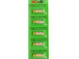 باتری ریموتی آلکالاین 12 ولت سایز 27A ورق 5 تایی مارک MCELL