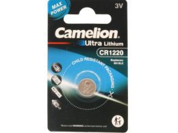باتری سکه ای 3 ولت اولترا CR1220 مارک Camelion