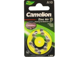 باتری سکه ای سمعک 1.45 ولت A10 مارک Camelion