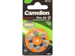 باتری سکه ای سمعک 1.45 ولت A13 مارک Camelion