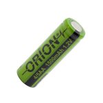 باتری قابل شارژ 1500mAh سرتخت سایز 4/5AA مارک ORION - Image 4