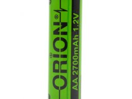 باتری قلمی قابل شارژ 2700mAh سرتخت مارک ORION