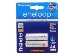 باتری قلمی eneloop قابل شارژ 2000mAh دو تایی مارک Panasonic