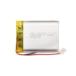 باتری لیتیوم پلیمر 3.7v ظرفیت 1200mAh کد 703443