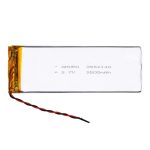 باتری لیتیوم پلیمر 3.7v ظرفیت 3500mAh مارک AHURA کد 3552140
