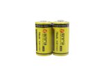 باتری لیتیوم یون 3.7v سایز 16340 700mAh مارک FXHW شیرینگ دوتایی - Image 2