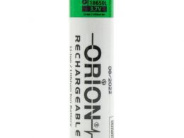 باتری لیتیوم یون 3.7v سایز 18650 1500mAh مارک ORION