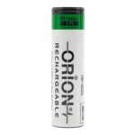 باتری لیتیوم یون 3.7v سایز 18650 سرتخت 1500mAh مارک ORION