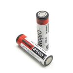 باتری لیتیوم یون 3.7v سایز 18650 سرتخت 2500mAh ضریب جریان 10C مارک ORION - Image 2