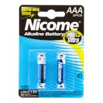 باتری نیم قلمی آلکالاین دوتایی مارک NICOME - Image 3