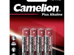 باتری نیم قلمی آلکالاین چهارتایی مارک Camelion
