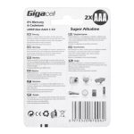 باتری نیم قلمی آلکالاین Super دوتایی مارک GIGACELL - Image 2
