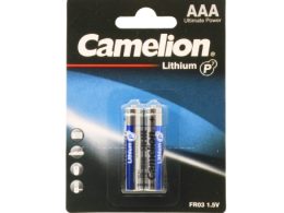 باتری نیم قلمی دوتایی مارک Camelion پک Lithium
