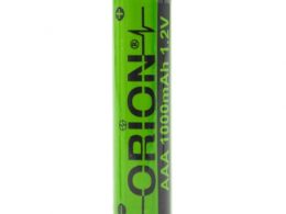 باتری نیم قلمی قابل شارژ 1000mAh سرتخت مارک ORION